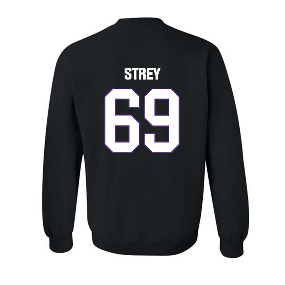 LSU - NCAA Football : Darrin Strey - Classic Shersey Crewneck Sweatshirt-1