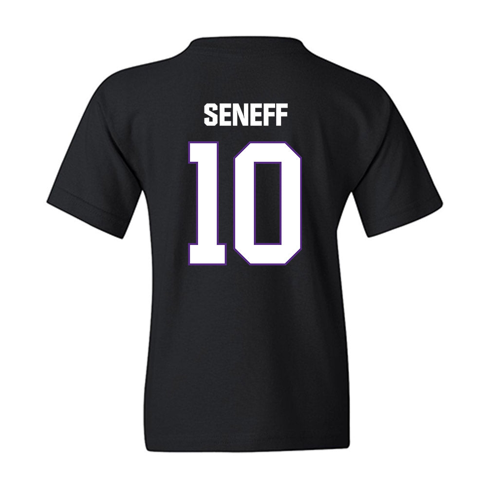 LSU - NCAA Beach Volleyball : Rachel Seneff - Classic Shersey Youth T-Shirt-1