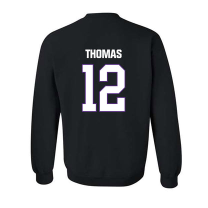 LSU - NCAA Football : Malachi Thomas - Classic Shersey Crewneck Sweatshirt-1