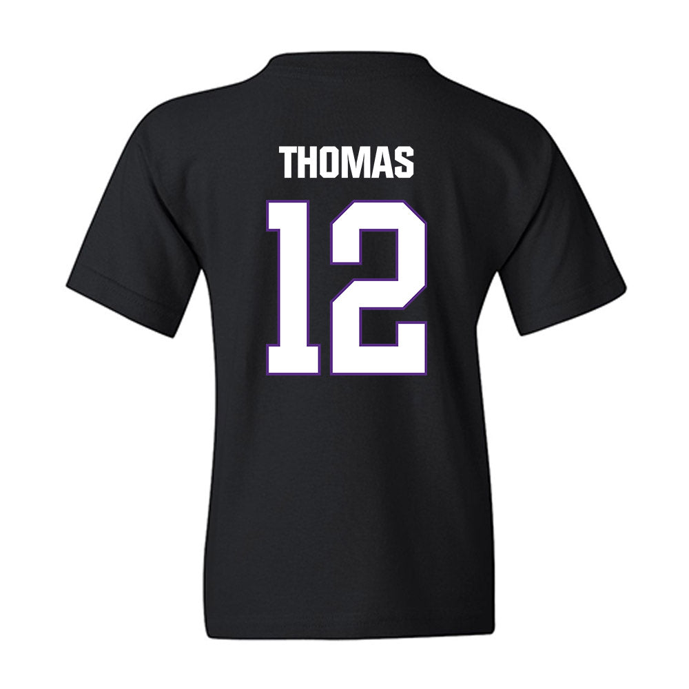 LSU - NCAA Football : Malachi Thomas - Classic Shersey Youth T-Shirt-1