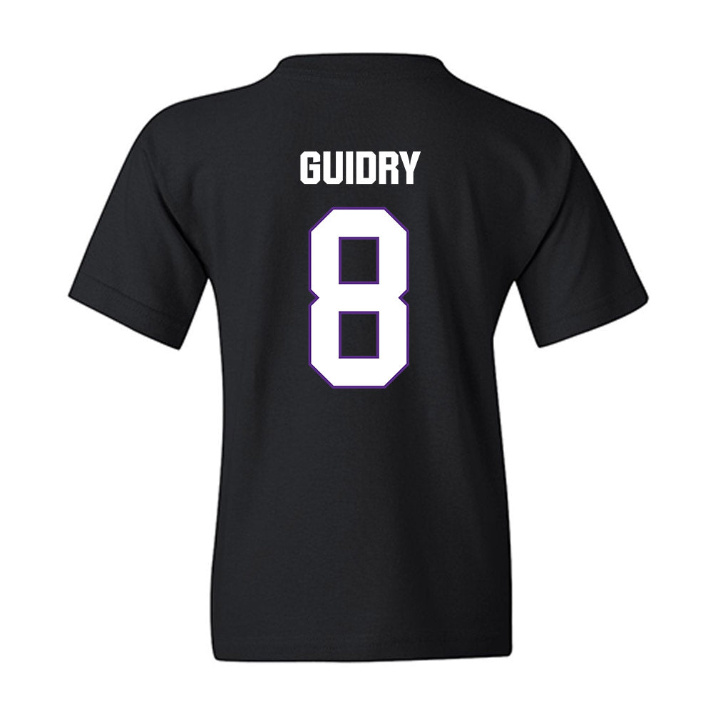 LSU - NCAA Baseball : Gavin Guidry - Classic Shersey Youth T-Shirt-1