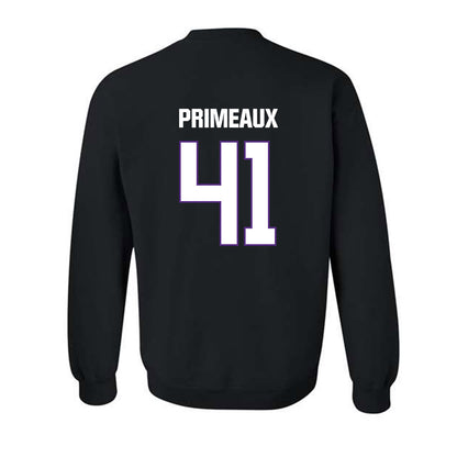 LSU - NCAA Baseball : DJ Primeaux - Classic Shersey Crewneck Sweatshirt-1