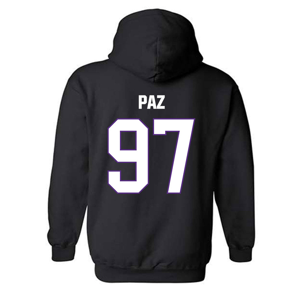 LSU - NCAA Baseball : Marcos Paz - Classic Shersey Hooded Sweatshirt-1