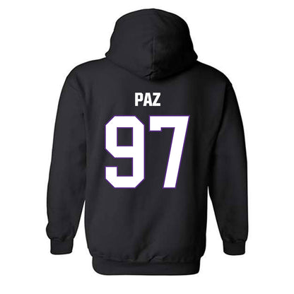 LSU - NCAA Baseball : Marcos Paz - Classic Shersey Hooded Sweatshirt-1