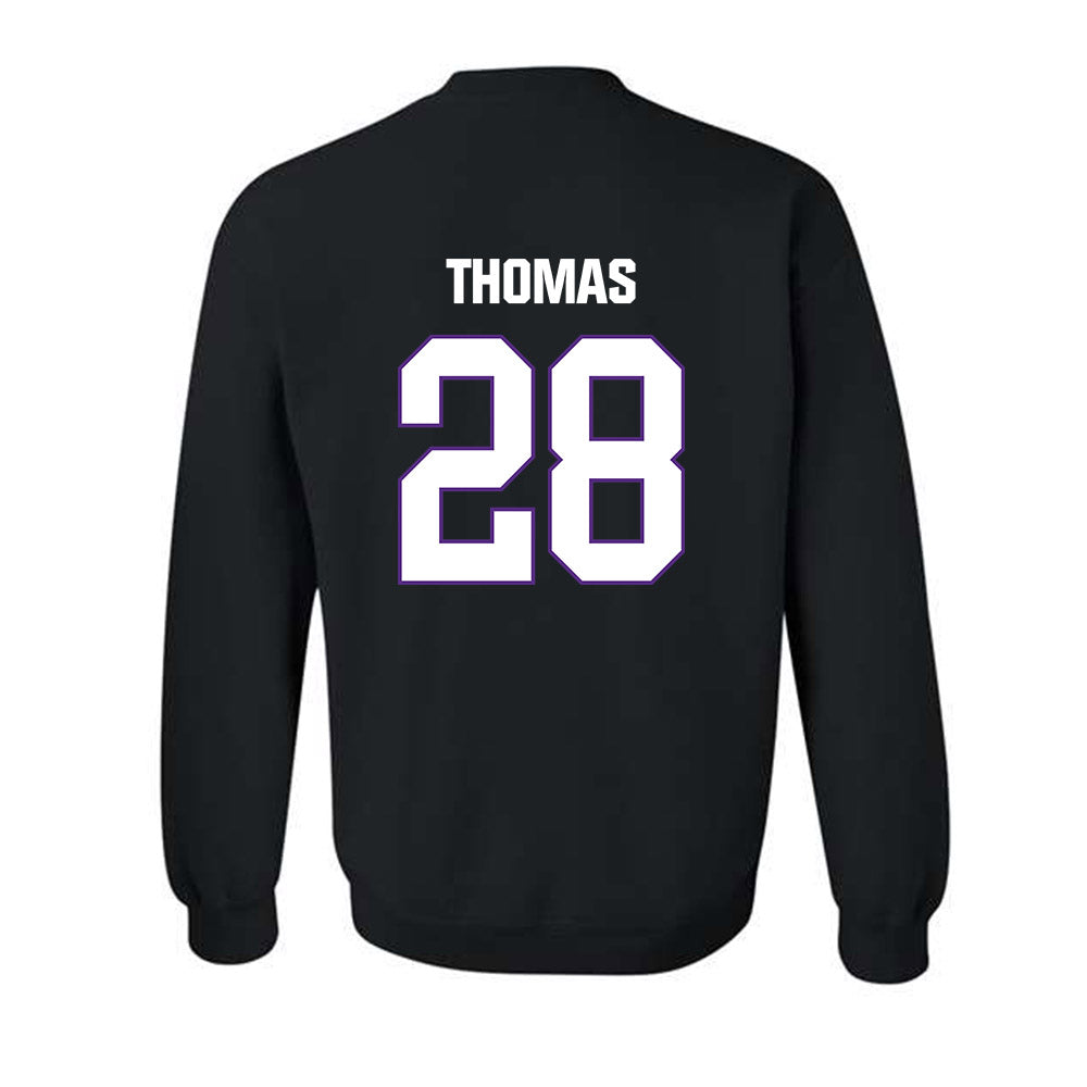 LSU - NCAA Football : Jhase Thomas - Classic Shersey Crewneck Sweatshirt-1