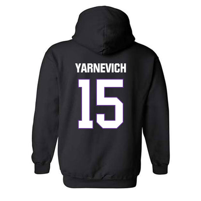 LSU - NCAA Women's Basketball : Meghan Yarnevich - Classic Shersey Hooded Sweatshirt-1