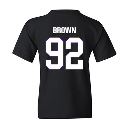 LSU - NCAA Football : Brandon Brown - Classic Shersey Youth T-Shirt-1