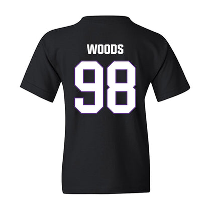 LSU - NCAA Football : Achilles Woods - Classic Shersey Youth T-Shirt-1