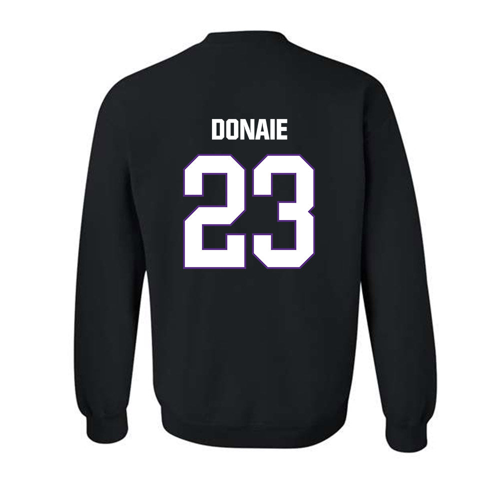 LSU - NCAA Women's Volleyball : Sanaa Donaie - Classic Shersey Crewneck Sweatshirt-1