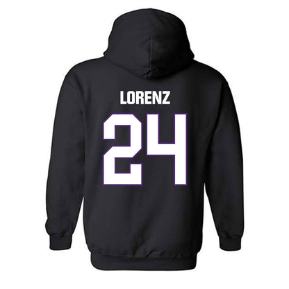 LSU - NCAA Softball : Charlize Lorenz - Classic Shersey Hooded Sweatshirt-1