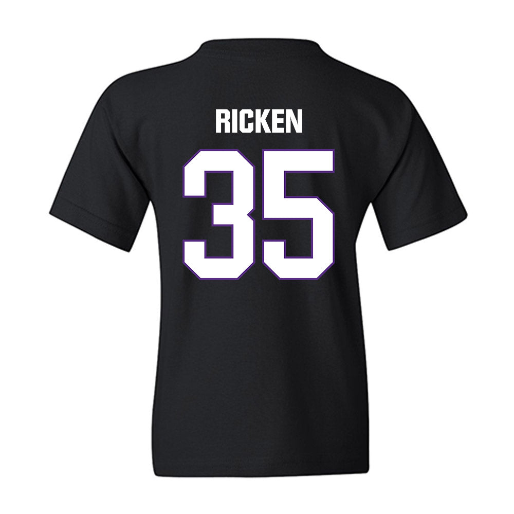 LSU - NCAA Baseball : Reagan Ricken - Classic Shersey Youth T-Shirt-1