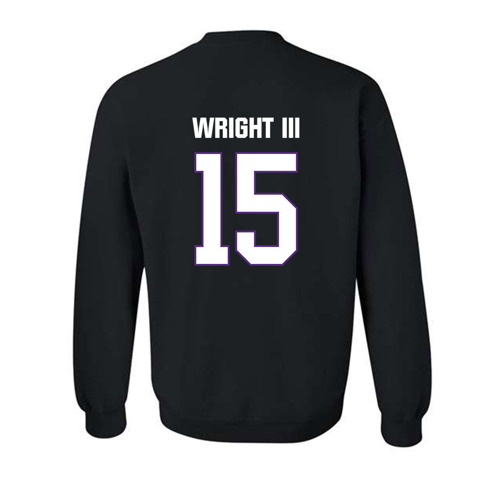 LSU - NCAA Football : Phillip Wright III - Classic Shersey Crewneck Sweatshirt-1