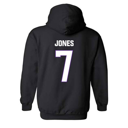 LSU - NCAA Women's Volleyball : Jessica Jones - Classic Shersey Hooded Sweatshirt-1