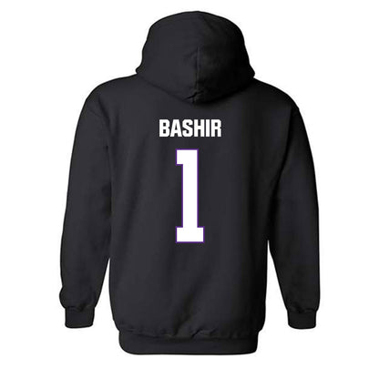 LSU - NCAA Men's Basketball : Abdi Bashir - Classic Shersey Hooded Sweatshirt-1