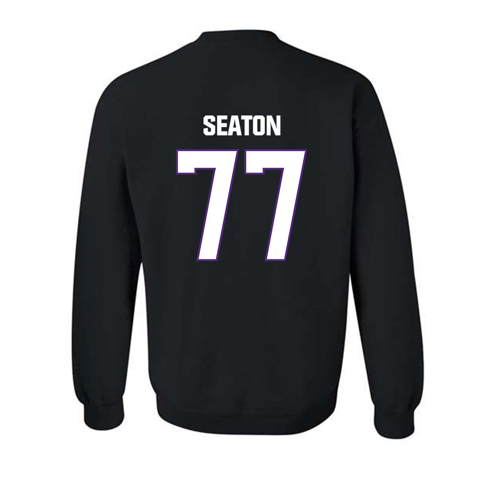 LSU - NCAA Football : Jordan Seaton - Classic Shersey Crewneck Sweatshirt-1