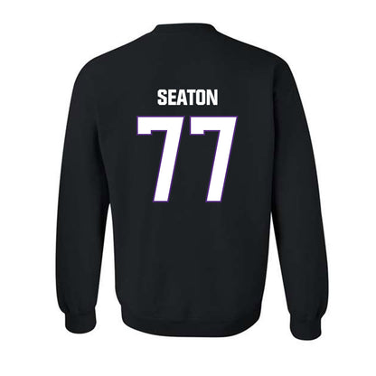 LSU - NCAA Football : Jordan Seaton - Classic Shersey Crewneck Sweatshirt-1