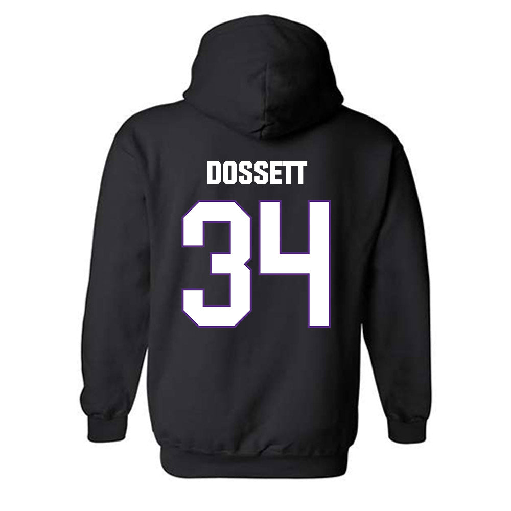 LSU - NCAA Football : Mason Dossett - Classic Shersey Hooded Sweatshirt-1