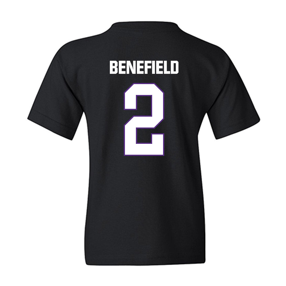 LSU - NCAA Football : Ty Benefield - Classic Shersey Youth T-Shirt-1