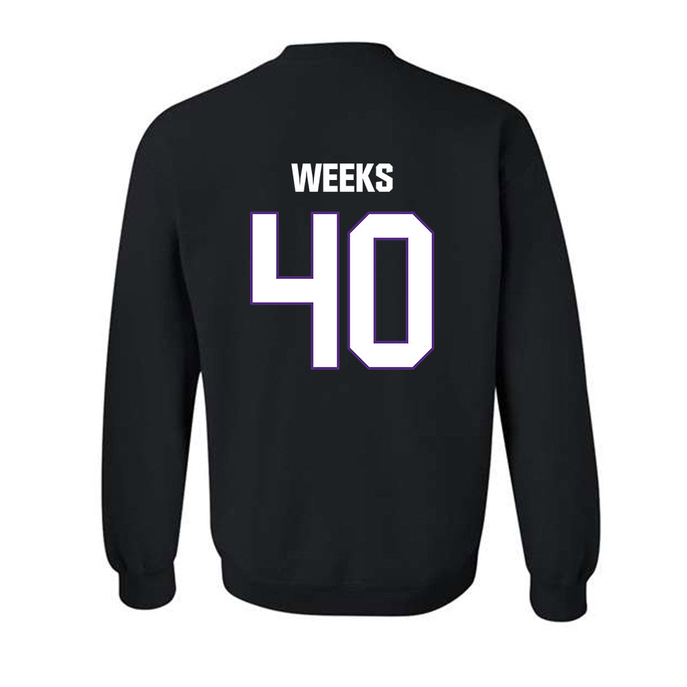 LSU - NCAA Football : Whit Weeks - Classic Shersey Crewneck Sweatshirt-1