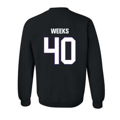 LSU - NCAA Football : Whit Weeks - Classic Shersey Crewneck Sweatshirt-1