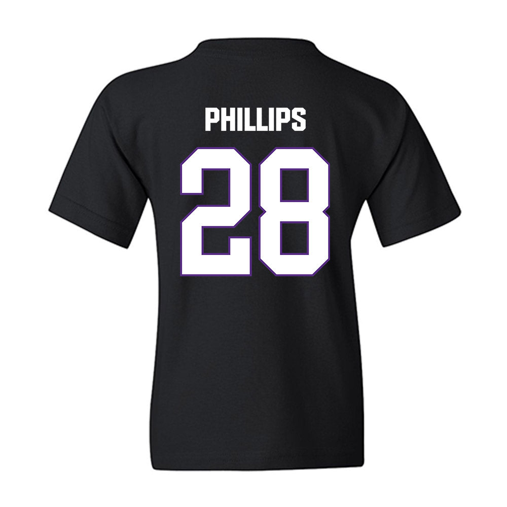 LSU - NCAA Softball : Jada Phillips - Classic Shersey Youth T-Shirt-1