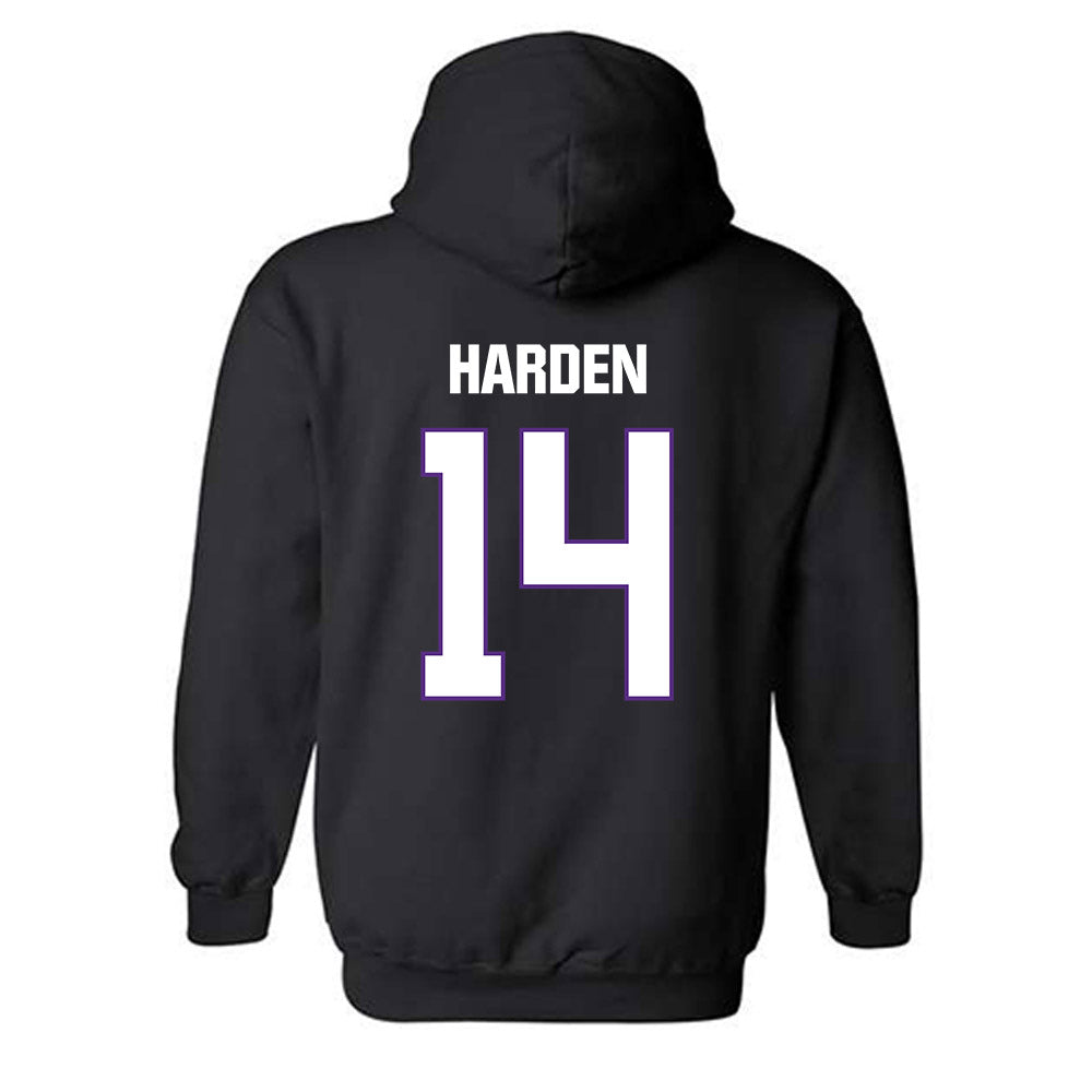 LSU - NCAA Baseball : Daniel Harden - Classic Shersey Hooded Sweatshirt-1
