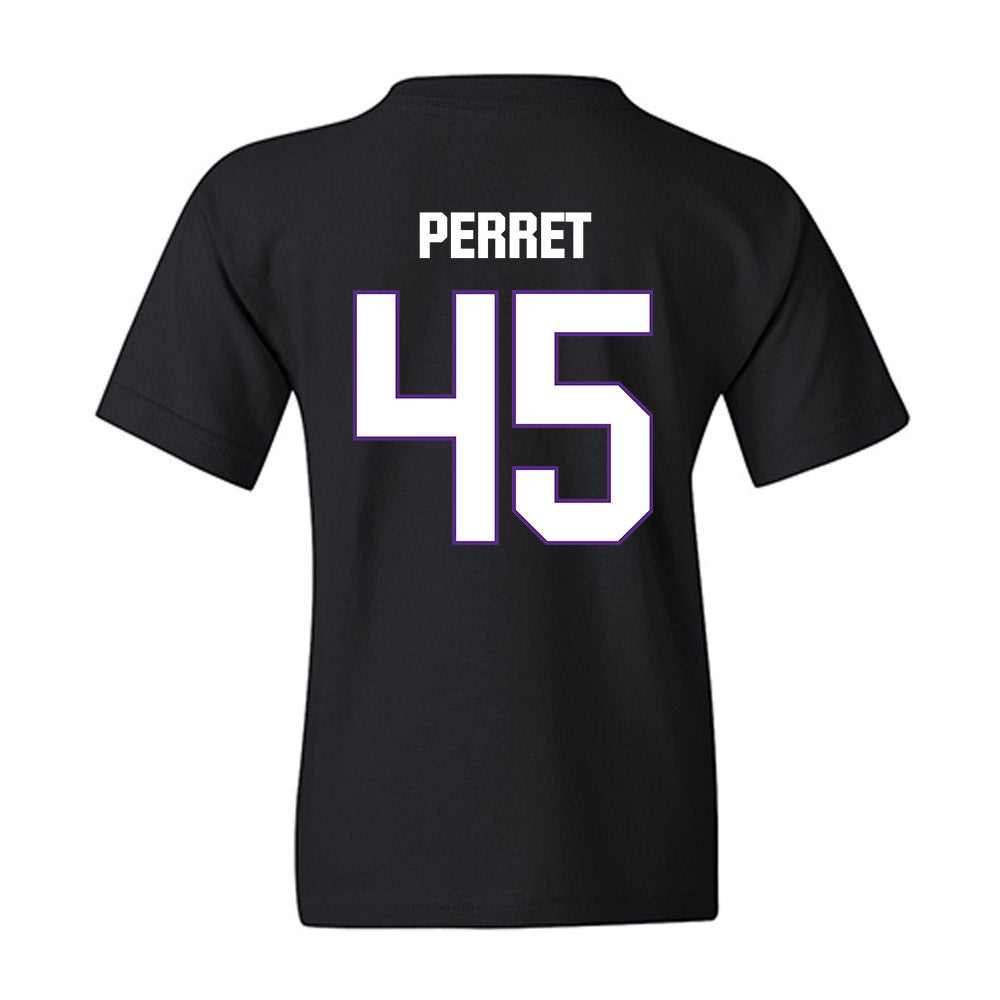 LSU - NCAA Football : Sean Perret - Classic Shersey Youth T-Shirt-1