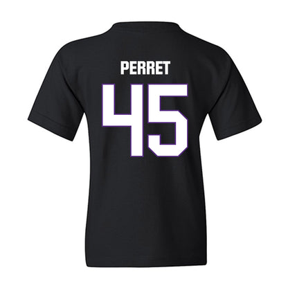 LSU - NCAA Football : Sean Perret - Classic Shersey Youth T-Shirt-1