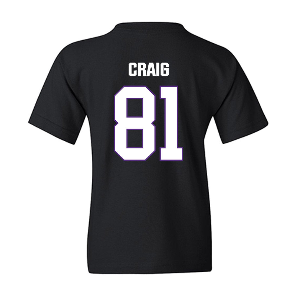 LSU - NCAA Football : Landon Craig - Classic Shersey Youth T-Shirt-1