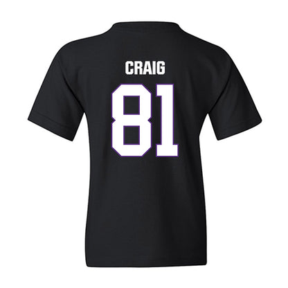 LSU - NCAA Football : Landon Craig - Classic Shersey Youth T-Shirt-1