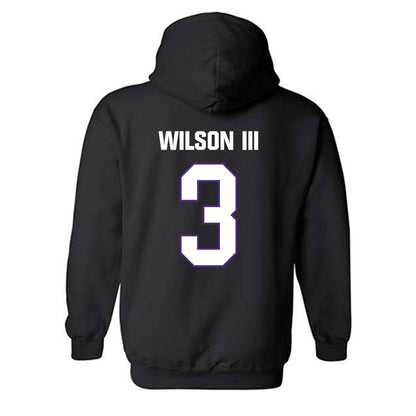 LSU - NCAA Football : Eugene Wilson III - Classic Shersey Hooded Sweatshirt-1