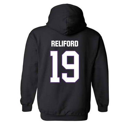LSU - NCAA Football : Gabriel Reliford - Classic Shersey Hooded Sweatshirt-1