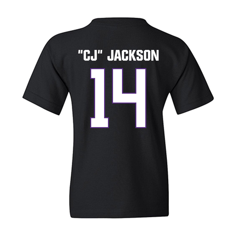 LSU - NCAA Football : Christopher "CJ" Jackson - Classic Shersey Youth T-Shirt-1