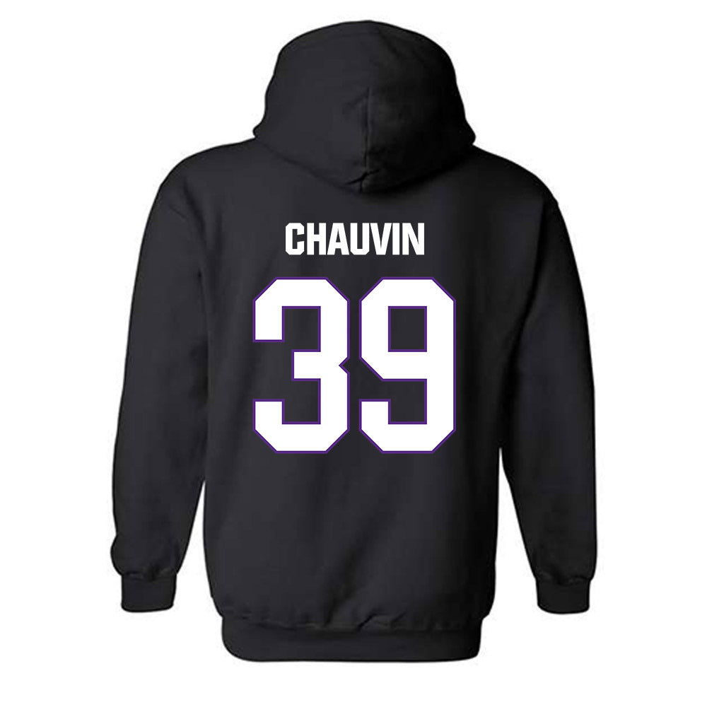 LSU - NCAA Football : Reid Chauvin - Classic Shersey Hooded Sweatshirt-1