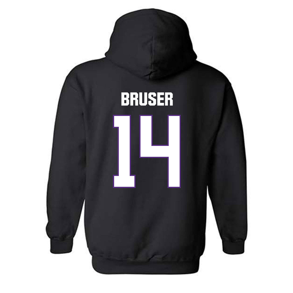 LSU - NCAA Women's Soccer : Annaleigh Bruser - Classic Shersey Hooded Sweatshirt-1