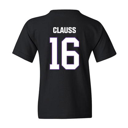 LSU - NCAA Baseball : Ethan Clauss - Classic Shersey Youth T-Shirt-1