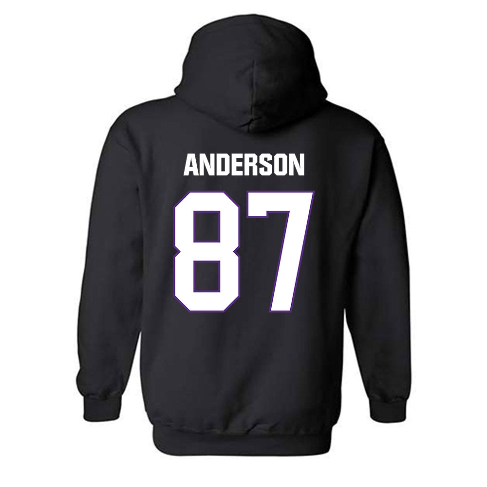 LSU - NCAA Football : JC Anderson - Classic Shersey Hooded Sweatshirt-1