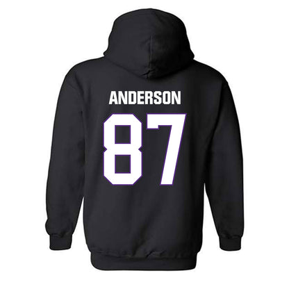 LSU - NCAA Football : JC Anderson - Classic Shersey Hooded Sweatshirt-1