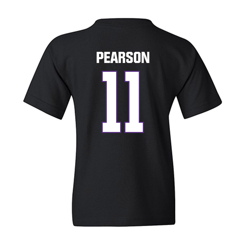 LSU - NCAA Baseball : John Pearson - Classic Shersey Youth T-Shirt-1