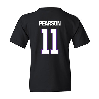 LSU - NCAA Baseball : John Pearson - Classic Shersey Youth T-Shirt-1