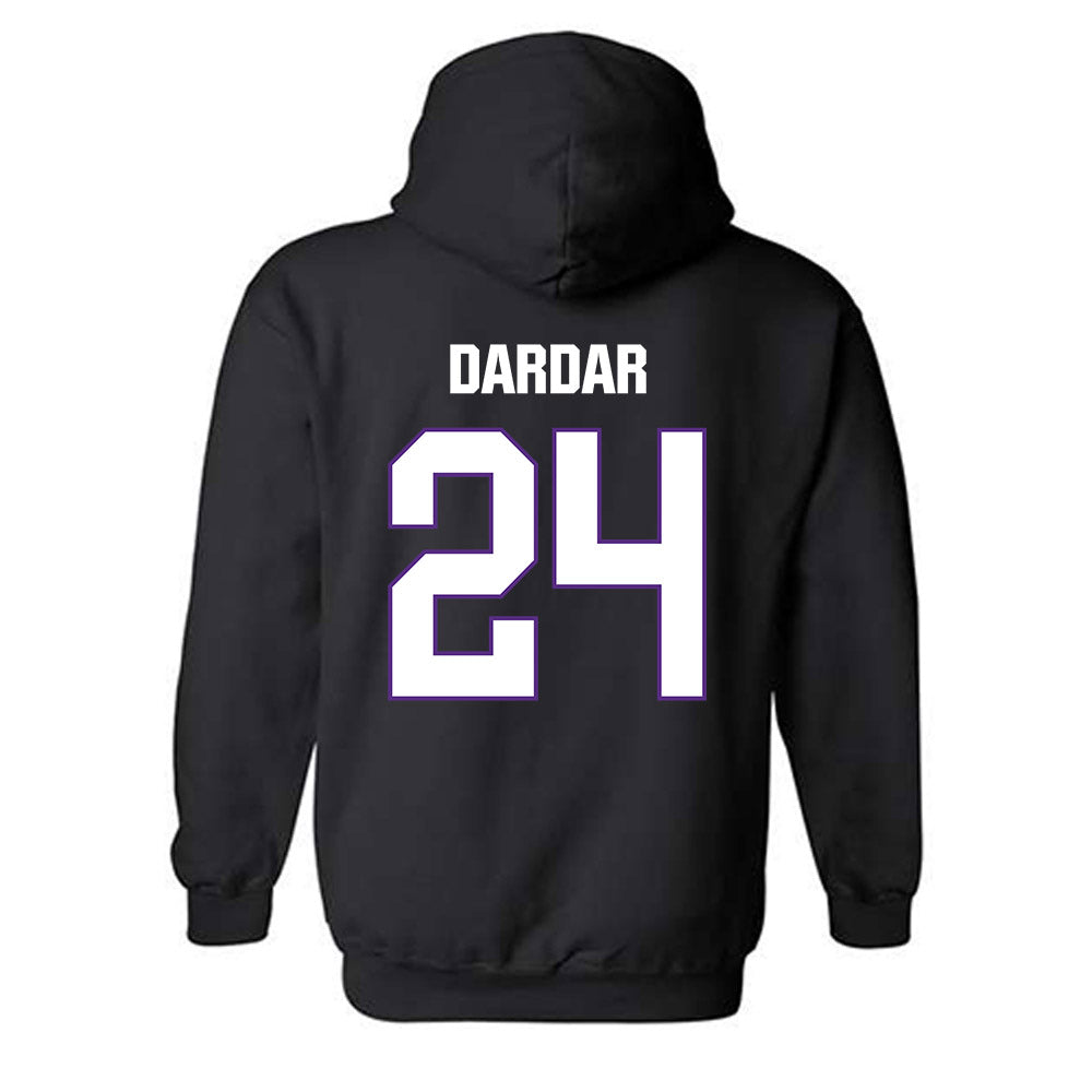 LSU - NCAA Baseball : Seth Dardar - Classic Shersey Hooded Sweatshirt-1