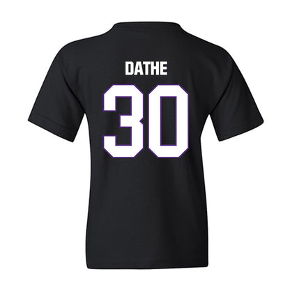 LSU - NCAA Baseball : Dax Dathe - Classic Shersey Youth T-Shirt-1