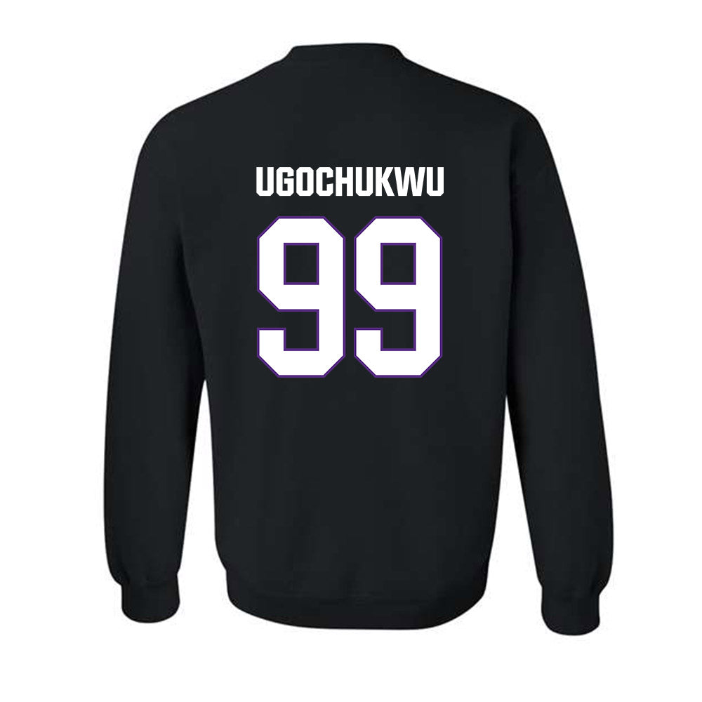 LSU - NCAA Men's Basketball : Divine-Collins Ugochukwu - Classic Shersey Crewneck Sweatshirt-1