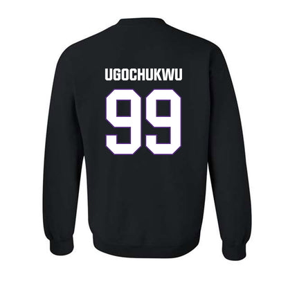 LSU - NCAA Men's Basketball : Divine-Collins Ugochukwu - Classic Shersey Crewneck Sweatshirt-1