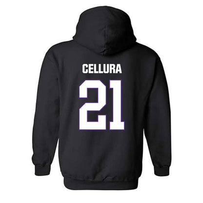 LSU - NCAA Softball : Cece Cellura - Classic Shersey Hooded Sweatshirt-1