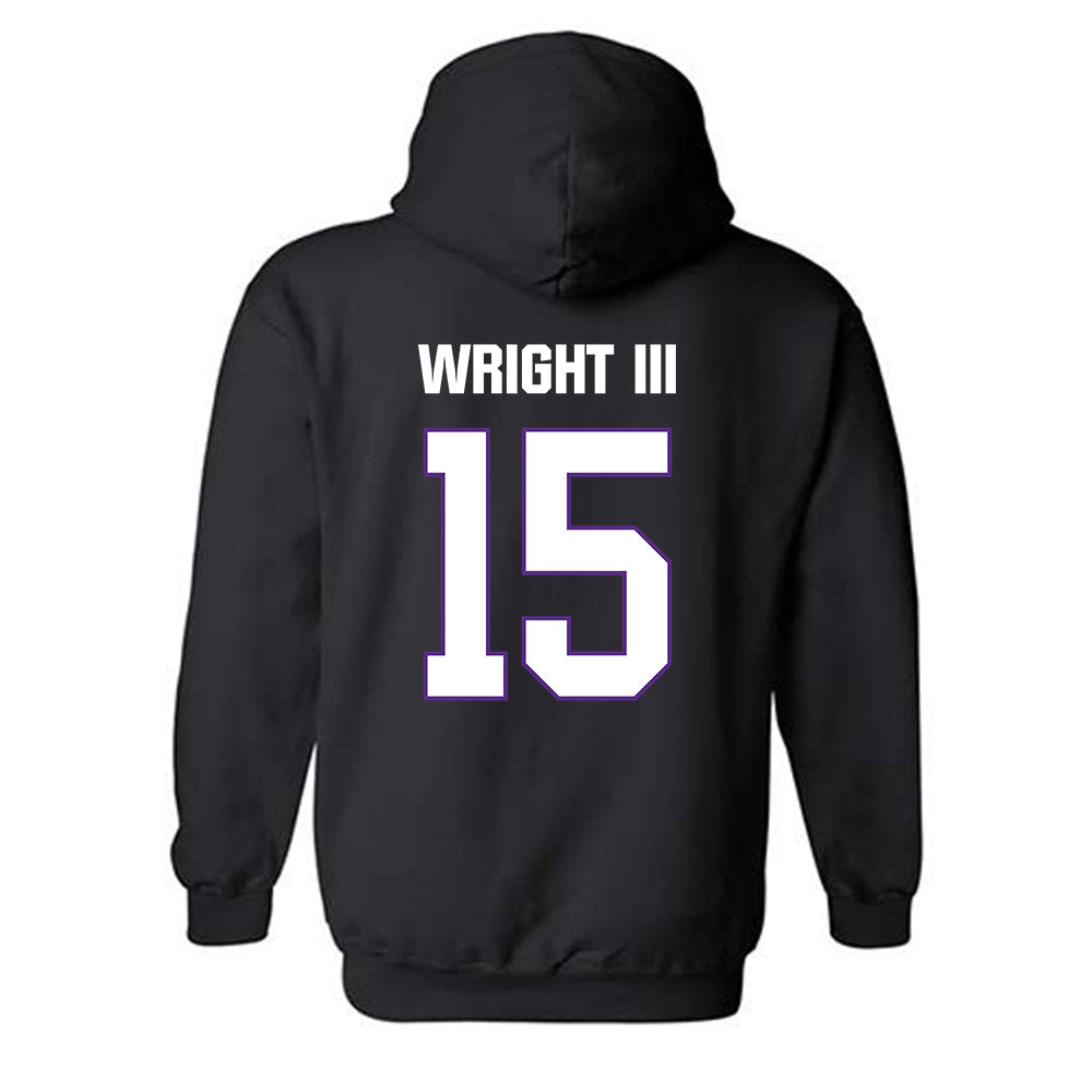 LSU - NCAA Football : Phillip Wright III - Classic Shersey Hooded Sweatshirt-1