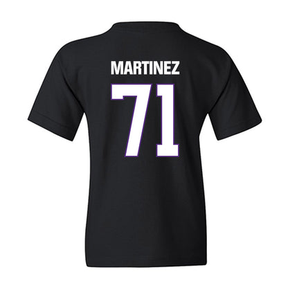 LSU - NCAA Football : Brysten Martinez - Classic Shersey Youth T-Shirt-1