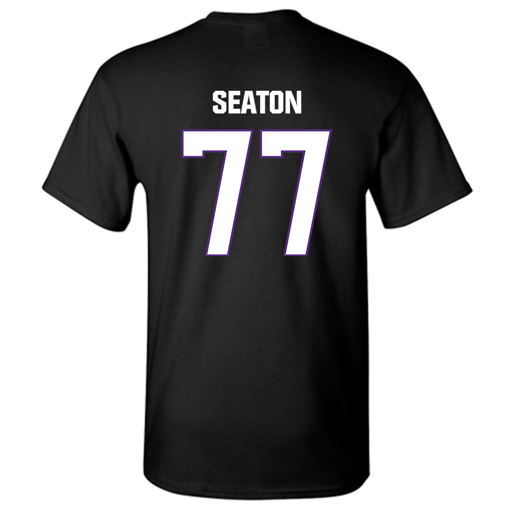 LSU - NCAA Football : Jordan Seaton - Classic Shersey T-Shirt-1