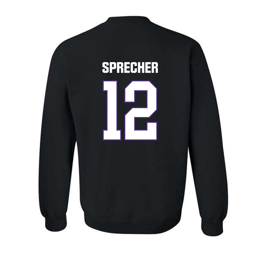 LSU - NCAA Beach Volleyball : Julia Sprecher - Classic Shersey Crewneck Sweatshirt-1