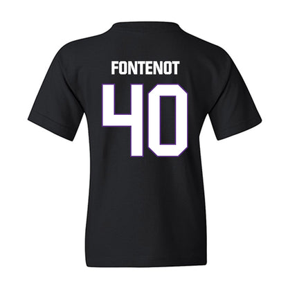 LSU - NCAA Baseball : Grant Fontenot - Classic Shersey Youth T-Shirt-1